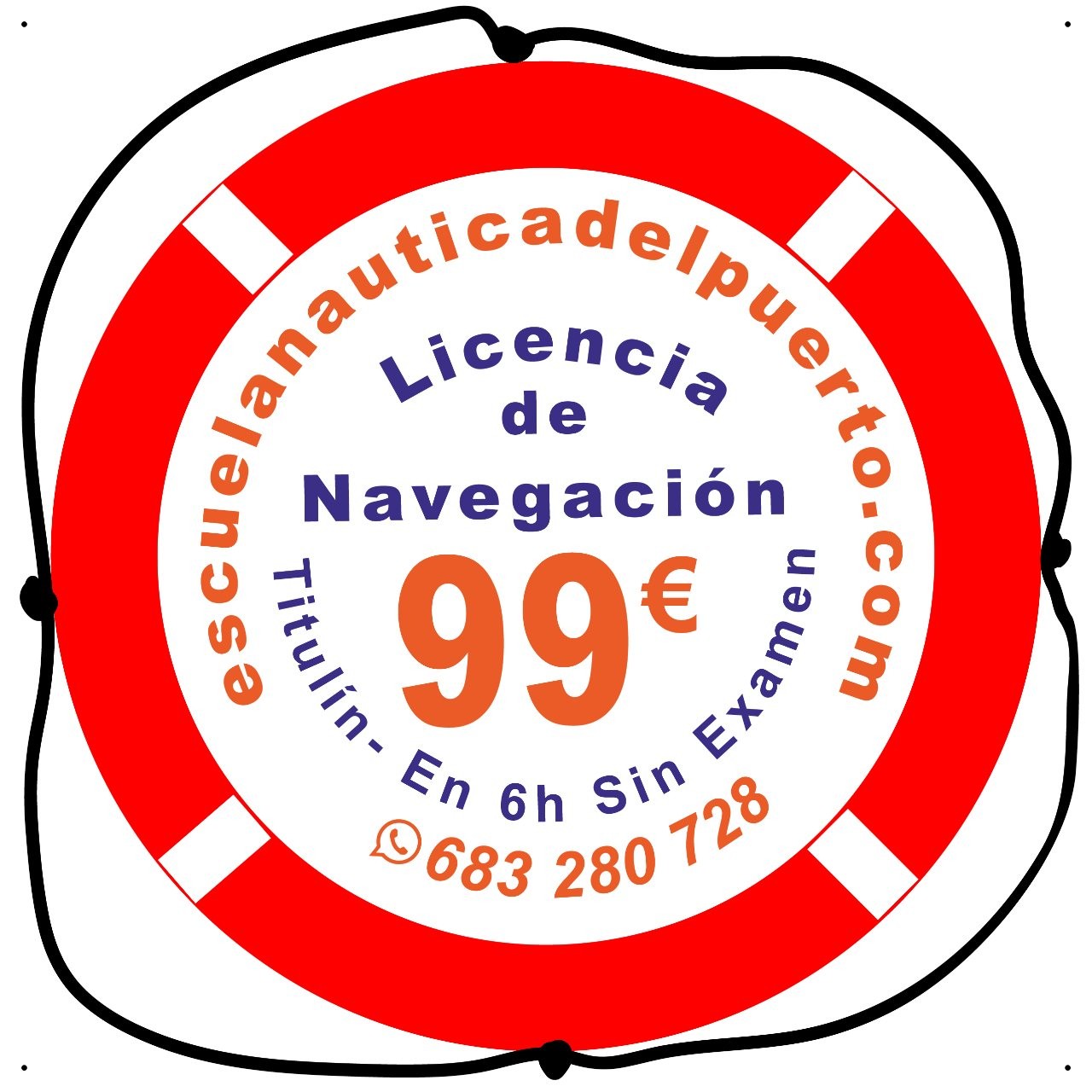 Promoci&oacute;n Licencia de Navegaci&oacute;n Titul&iacute;n en Murcia 99&euro;